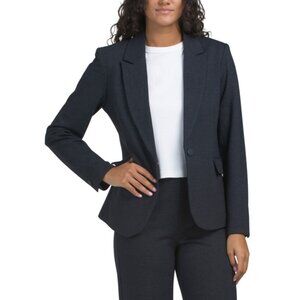 RACHEL ZOE Navy Combo Blazer